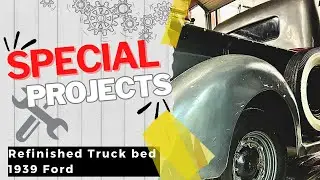 Restoring a 1939 Ford Truck: Transforming with a New Wood Bed