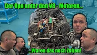 Der Opa unter den V8-Motoren ! Und wieder einmal frisch machen bitte