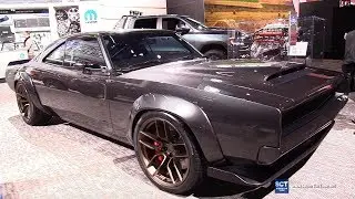 Mopar 1968 Dodge Super Charger Concept - Exterior Walkaround - 2019 Detroit Auto Show