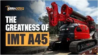 IMT A45 - 16 ton class Piling rig