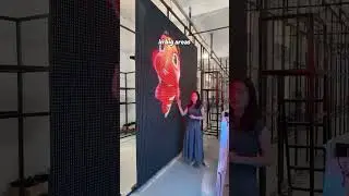 High brightness #led #leddisplay #ledfactory #ledmeshscreen