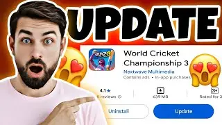 Finally Wcc3 New Update is Here 🔥 Wcc3 Asia Cup 25 Update Released 😍 New Jersey & More features 