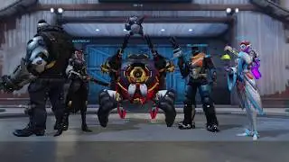 (PS4 Pro) Overwatch: Storm Rising (April 2019) event [ALL HEROES] with FRIENDS :D