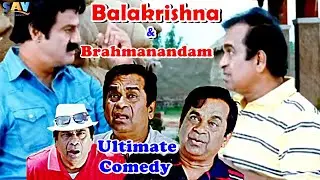 నవ్వుకొండయ్యా | Balakrishna And Brahmanandam Ultimate Comedy Scenes | Adhinayakudu Movie