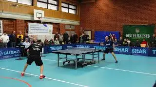 E. Chtchetinine (TTR 2253) vs. N. Christ (TTR 2300) - TTC Kist gg. SB Versbach (3. Bundesliga)
