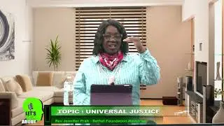 UNIVERSAL JUSTICE  ...  Let's Talk About   MARCH 2023