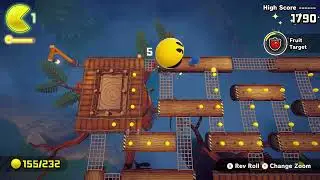 Pac-Man World 2 Re-Pac - Tree Tops Maze Stage 1