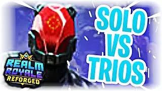 ASSASSIN SOLO VS. TRIOS WIN! (Realm Royale Reforged)