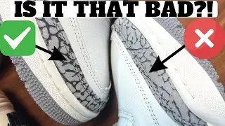 Is The Quality THAT BAD?! Air Jordan 3 White Cement Reimagined Review