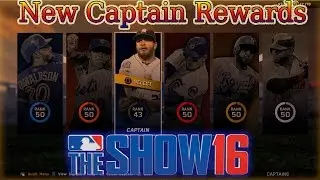 MLB The Show 16 - New Level 50 Captain Rewards