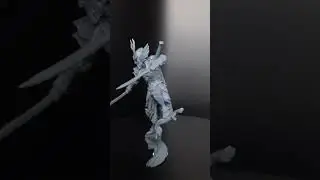Model Thalion Leafguard made by Titan Forge.#3d  #3dprinting  #3dprinter  #miniature  #tabletop