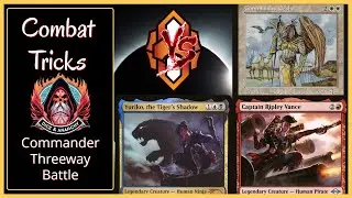 MTG Commander Battle Threeway! Commander Eesha VS Yuriko VS Captain Ripley Vance!