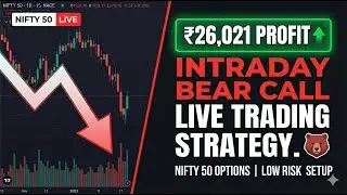 How to Earn with Low Risk: Nifty Bear Call Spread Live Execution & Adjustment | Chat GPT | GeminiAI