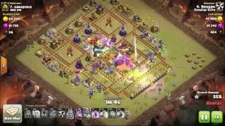 CoC TH11 vs TH11 bwitched/gobowi/gobowitch 3 star (march 2017 update)