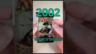 Открываем набор бустеров Onslaught Magic the Gathering 2002 года! #openingbooster #magicthegathering