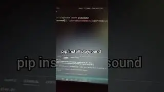 playsound error in python 