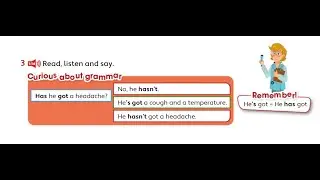 Unit 1 - PB pg. 13 - activity 2. Read, listen and say.