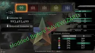 (PS4/PS5 Modded save) Wo Long: Fallen Dynasty MAX Qi/Virture/Spells