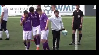 Respect moment in football Damir Tregulov