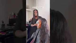 Traditional Sew-in with minimal leave out #hairstyle #tampahairstylist #hairextensions #sewinweave