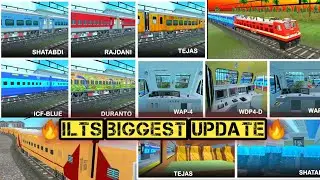 Indian Loco Train Simulator 2024 Biggest Update Released | New Coach | New Route | Ishu K Tech