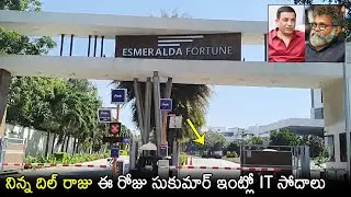 IT Raids On Sukumar House | Dil Raju | Pushpa 2 Movie | News Buzz