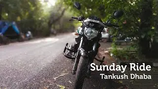 Sunday ride to xbhp Dhaba lane, Qutub Institutional Area, Delhi