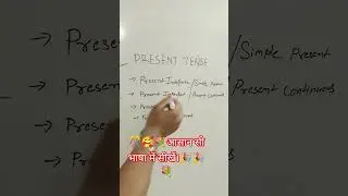 💐🎉🥰🎊 Tense / time / kaal / grammar / activity / English / Rythem