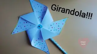 Girandola in carta fai da te!!! SEMPLICISSIMA!!!