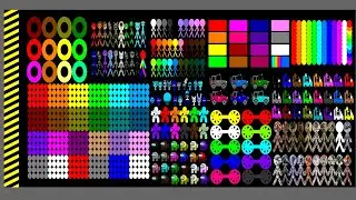 Mix All (italian brainrot, Sprunki, Marble, Worm, Car, Stickman) Survival Race #22 in Algodoo