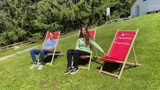 Sophia & Jasmin laden Dich auf den Kristberg im Silbertal, dem Genie&szlig;erberg im Montafon ein