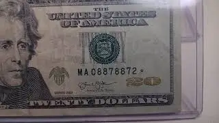 Paper money misaligned Treasury seal worth money wallet#papermoney #banknotes #papermoneycollection