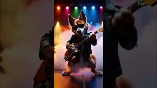 ROCK STAR DOG 🤘🐶 | Epic Pet Moment!