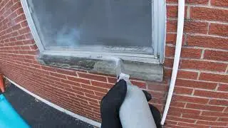 Dry Ice brick cleaning