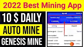 Best Mining Website Of 2022 || Genesis Mining || Earn 10 $ Daily || Hu4You