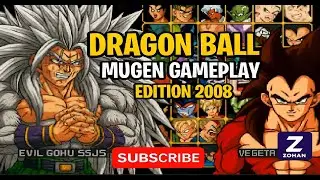 DBZ Mugen Edition 2008 🔥 | Old Is Gold Saiyan Battles! | Zohan Gaming