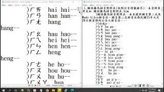 #國語羅馬拼音對照表 --本表提供國音第二式及Wade-Giles拼音法，國音第二式拼音法係民國75年元月28日教育部所公告之拼音法 錄製_2025_08_07