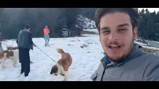 enjoying heavy SnowFall in Chattar Plain Manshera  hazara kpk Pakistan most amazing placefor tourist
