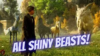 SHOWCASING ALL THE SHINY BEASTS IN HOGWARTS LEGACY
