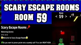 ROOM 59 SCARY ESCAPE ROOMS Roblox Walkthrough [Full Guide English] 🗝️
