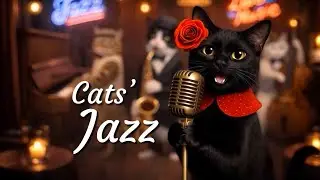 Cats’ Jazz | Black Cat Singing Retro Swing Jazz