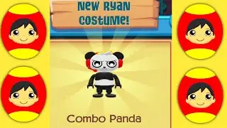 Tag with Ryan - Unlocked New Ryan Costume And Got Combo Panda | Ryan the Clown Gameplay