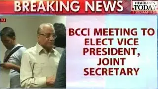 BCCI Annual General Body Meeting Begins