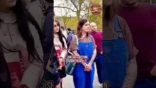 She Asks a Question About Hijab           #islamicdawah #interview #christian