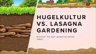 Hugelkultur vs. Lasagna Gardening