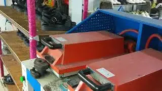 Double Automatic Cover-type Shoe Sole Pressing Attaching Machine