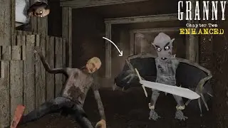 Nosferatu bat uses Sword with Granny in Granny 2 Enhanced New Update