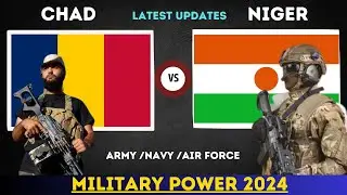 NIGER vs CHAD Military Power Comparison 2024 || CHAD and NIGER Military Power 2024