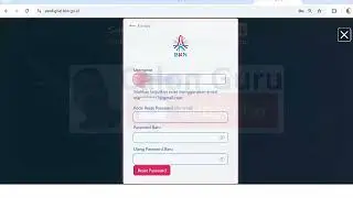Cara Reset Password (Lupa Password dan Password Lemah) Setelah Mengaktifkan MFA di ASN Digital