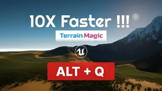 ALT + Q Отмена: улучшение рабочего процесса TerrainMagic в 10 раз